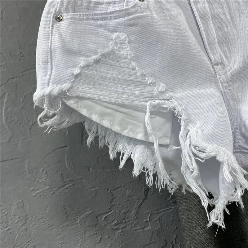 Fashion Korean White Jeans