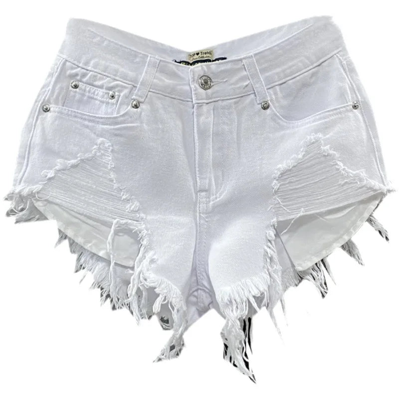 Fashion Korean White Jeans