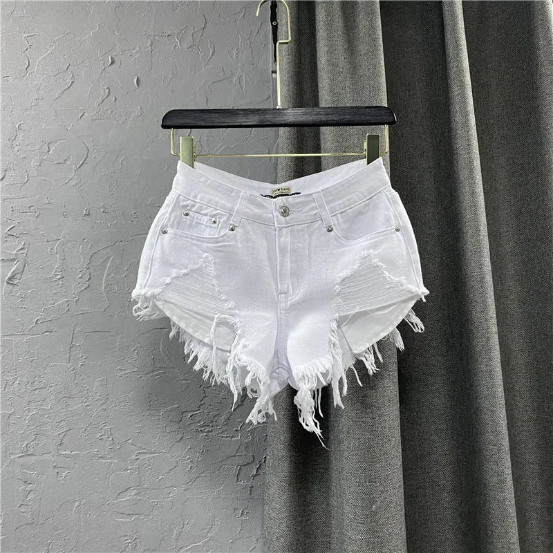 Fashion Korean White Jeans